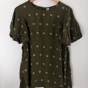 Old Navy Maternity Flutter Sleeve Top